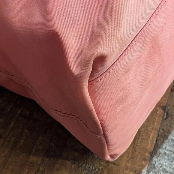 Authentic  Prada nylon Tessuto city shoulder tote bag pink - Picture 7 of 15